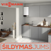 Dujinis kondensacinis katilas Viessmann Vitodens 100-W B1HG 3,2-25 kW su kaupikliu Vitocell 100-W, talpa 150 litrų ir karšto vandens šildytuvo jutikliu, Z031617 Dujinis kondensacinis katilas Viessmann Vitodens 100-W B1HG 3,2-25 kW su kaupikliu Vitocell 100-W, talpa 150 litrų ir karšto vandens šildytuvo jutikliu, Z031617